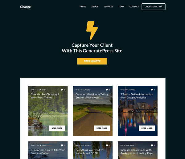 Blog-website development